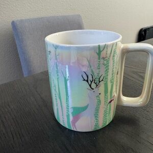 Starbucks iridescent Mug, winter theme
